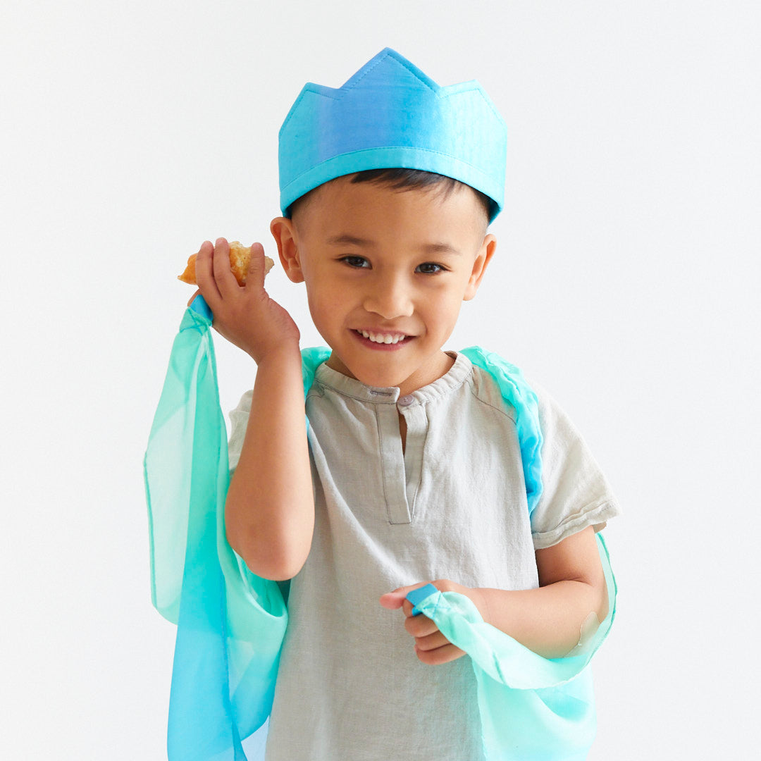 Sea Silk Crown for Kids’ Pretend Play Costumes
