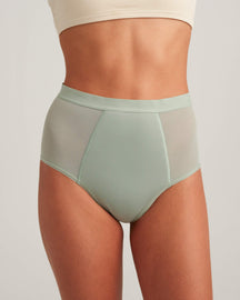 Leakproof Period French Cut High Waist Full Gusset