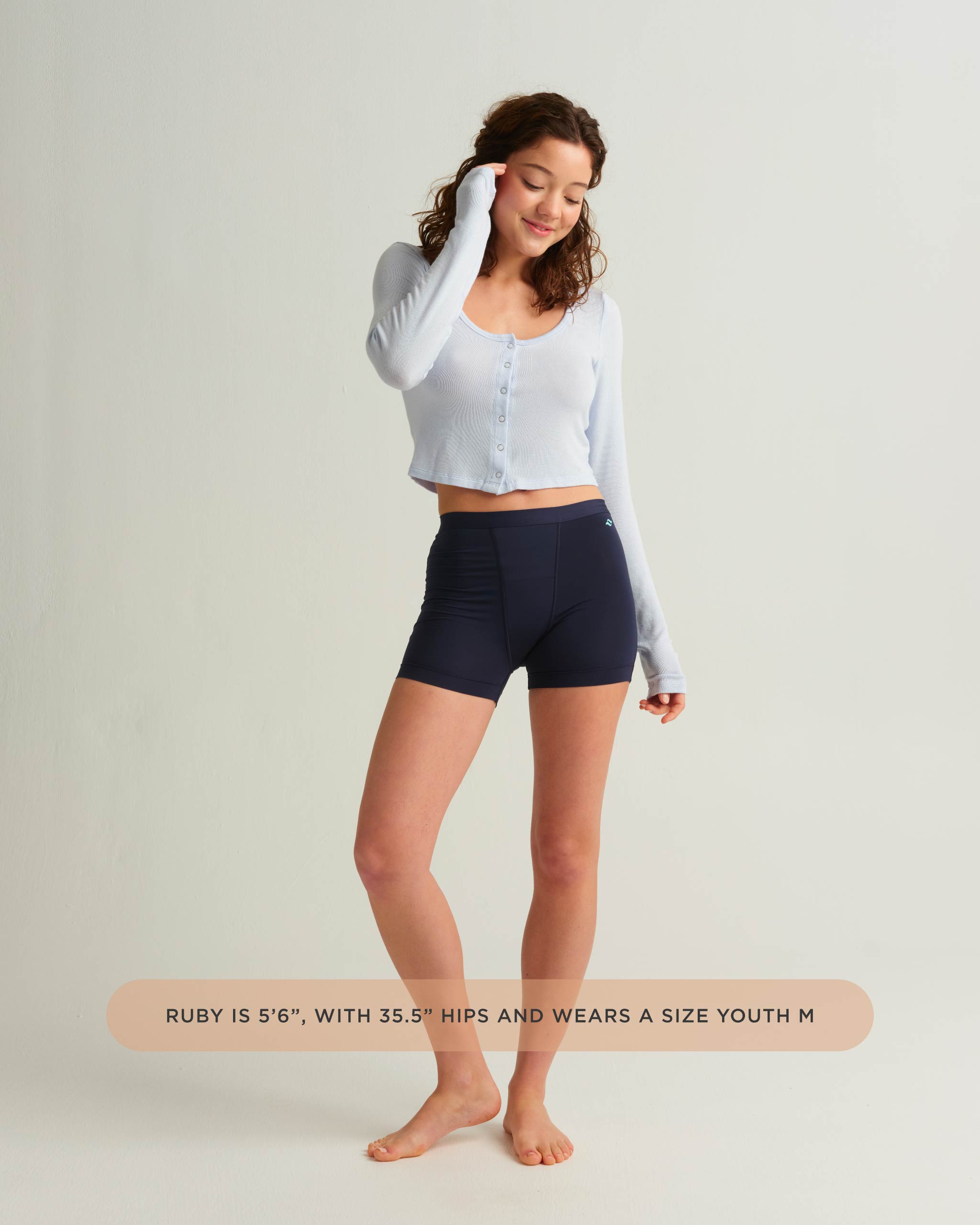Leakproof Period Teen Sport Short