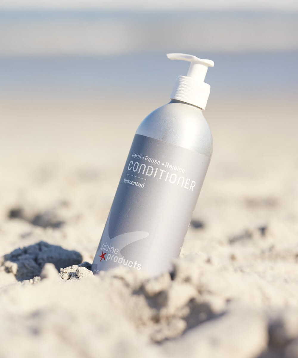 Refillable Vegan Conditioner 16oz, 2.5oz Sizes
