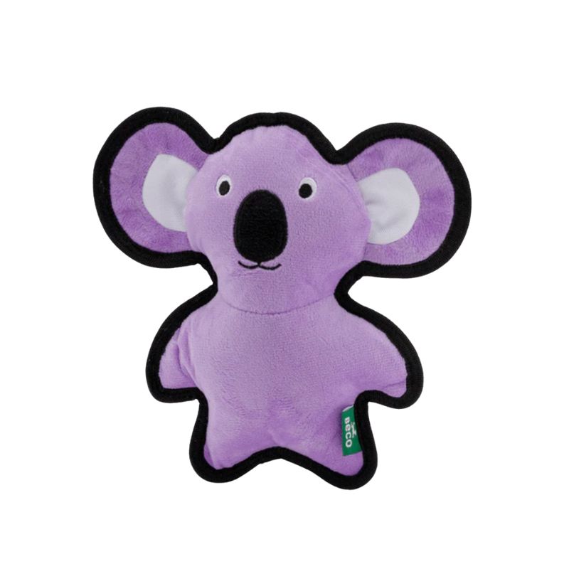 Rough and Tough Recycled Dog Toys - Koala